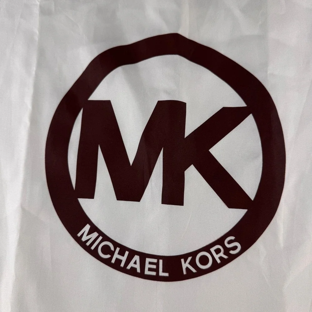Michael Kors Dust Bag White Drawstring Handbag Storage Travel 22x22 Large